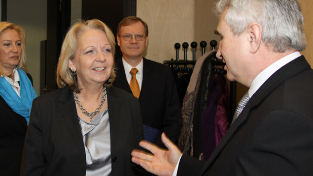 Foto: Hannelore Kraft und Milan Štěch Foto: Hannelore Kraft und Milan Štěch