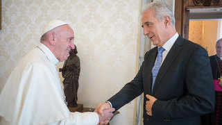Bundesratspräsident in Privataudienz beim Papst Bundesratspräsident in Privataudienz beim Papst